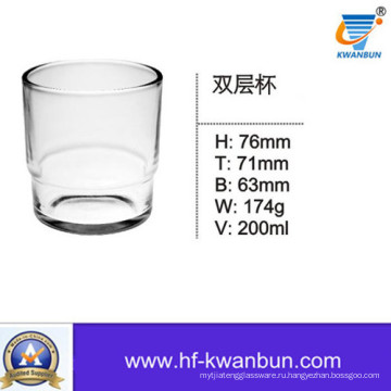 Изысканный красивый стеклянный стакан сока с хорошей ценой Glassware Kb-Hn057